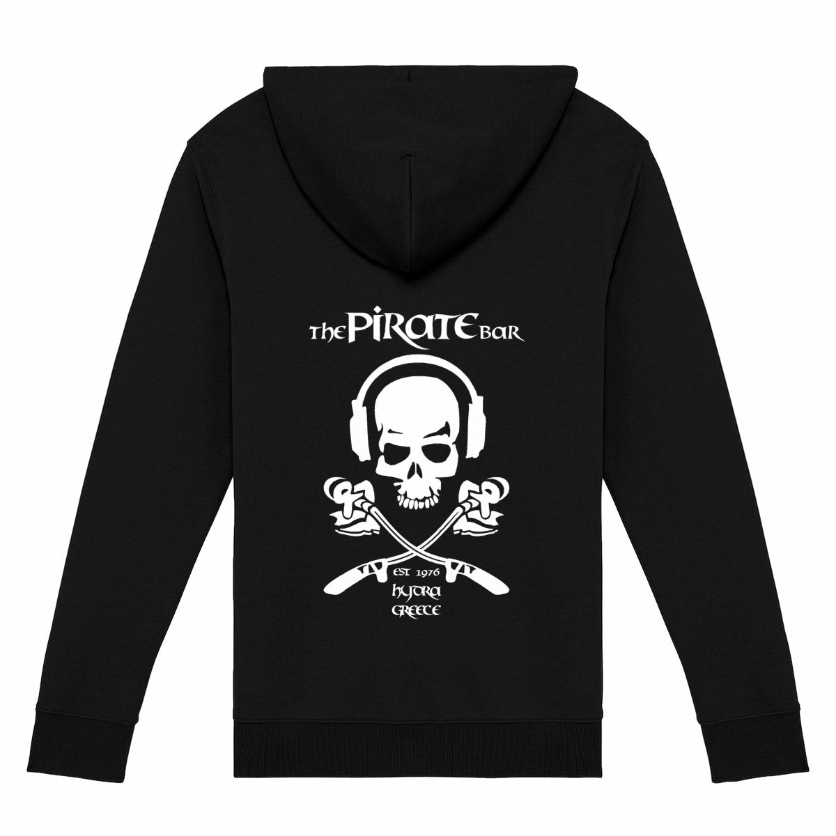 Unisex Zip Hoodie: Classic Logo - back_0