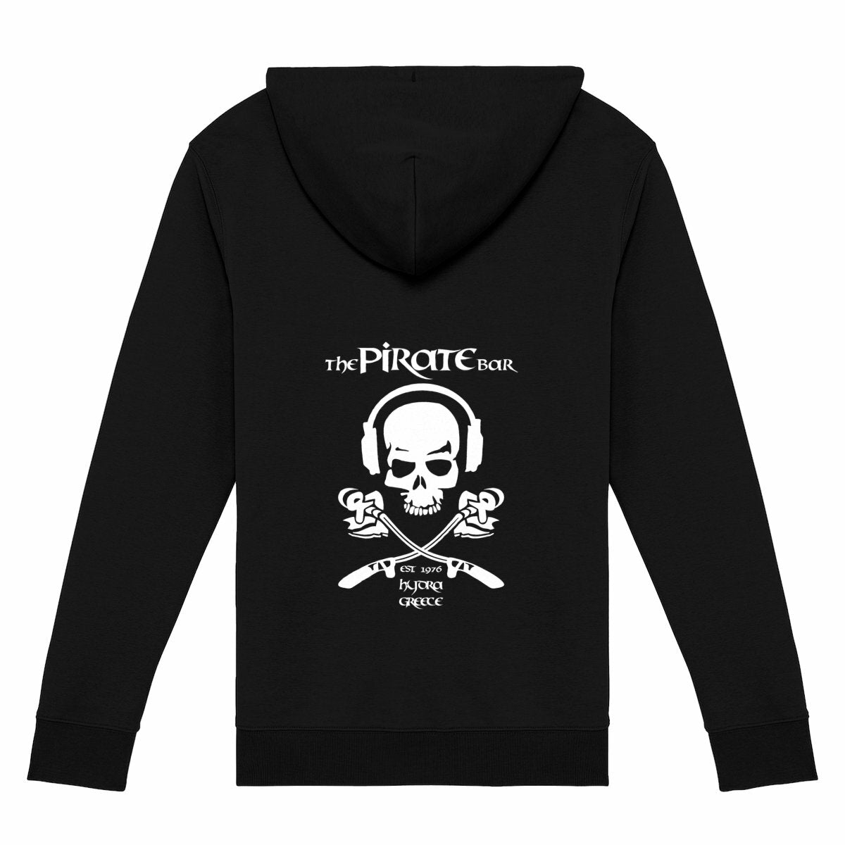 Unisex Zip Hoodie: Classic Logo - back_0