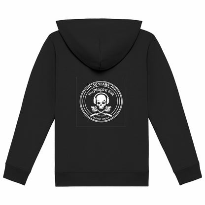 Kids lightweight hoodie - Celebrate 50 Years! - back_black