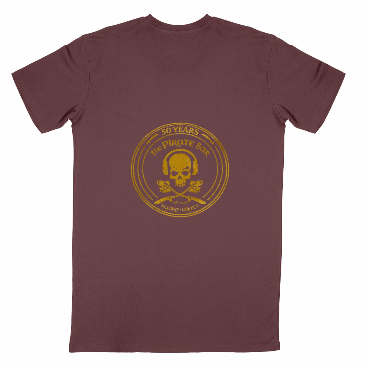 Unisex Classic T-shirt: Celebrate 50 Years in Style - back_wine