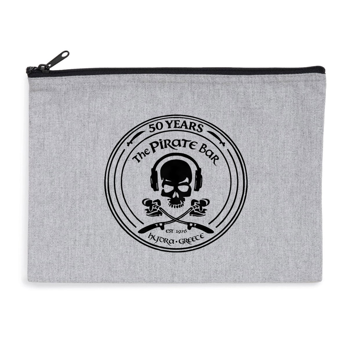 Recycled zip pouch: Celebrate 50 Years of Excellence - front_0