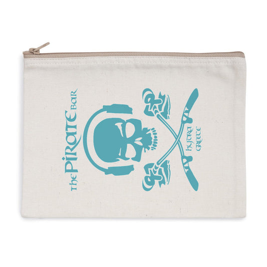 Turquoise Wallet/ Pencil/ Makeup Case - front_0