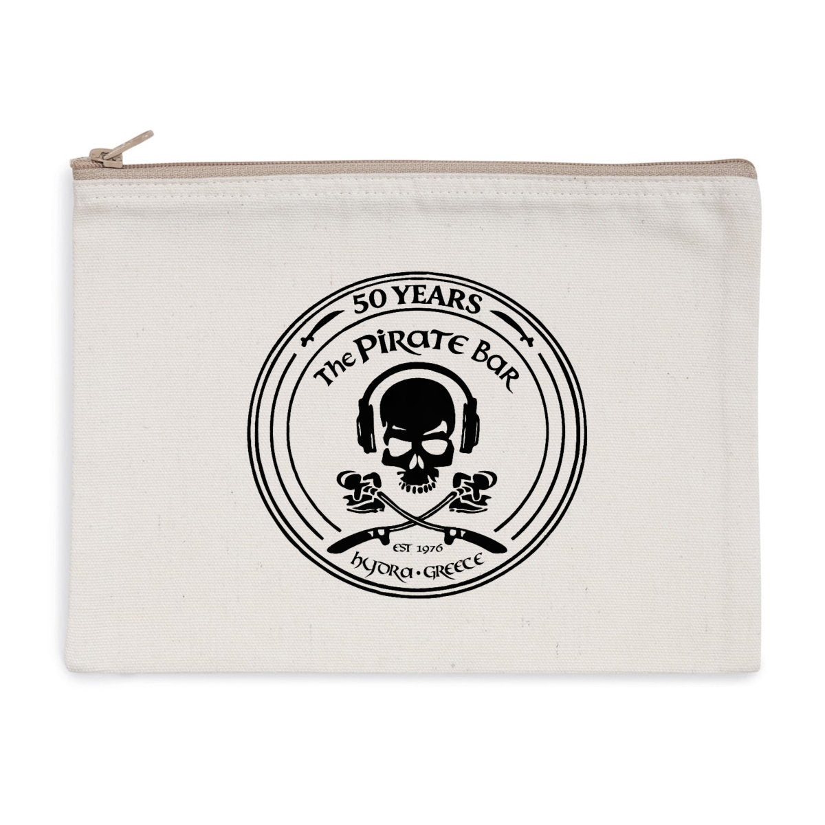 Recycled zip pouch: Celebrate 50 Years of Excellence - front_1