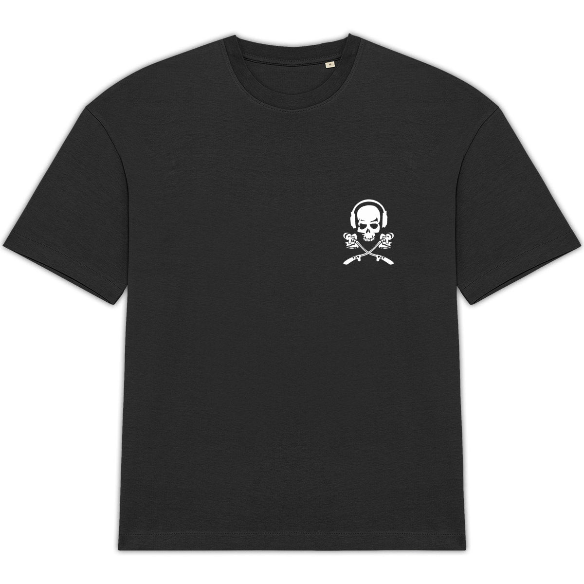 Unisex Oversized T-shirt- Skull Logo - front_1