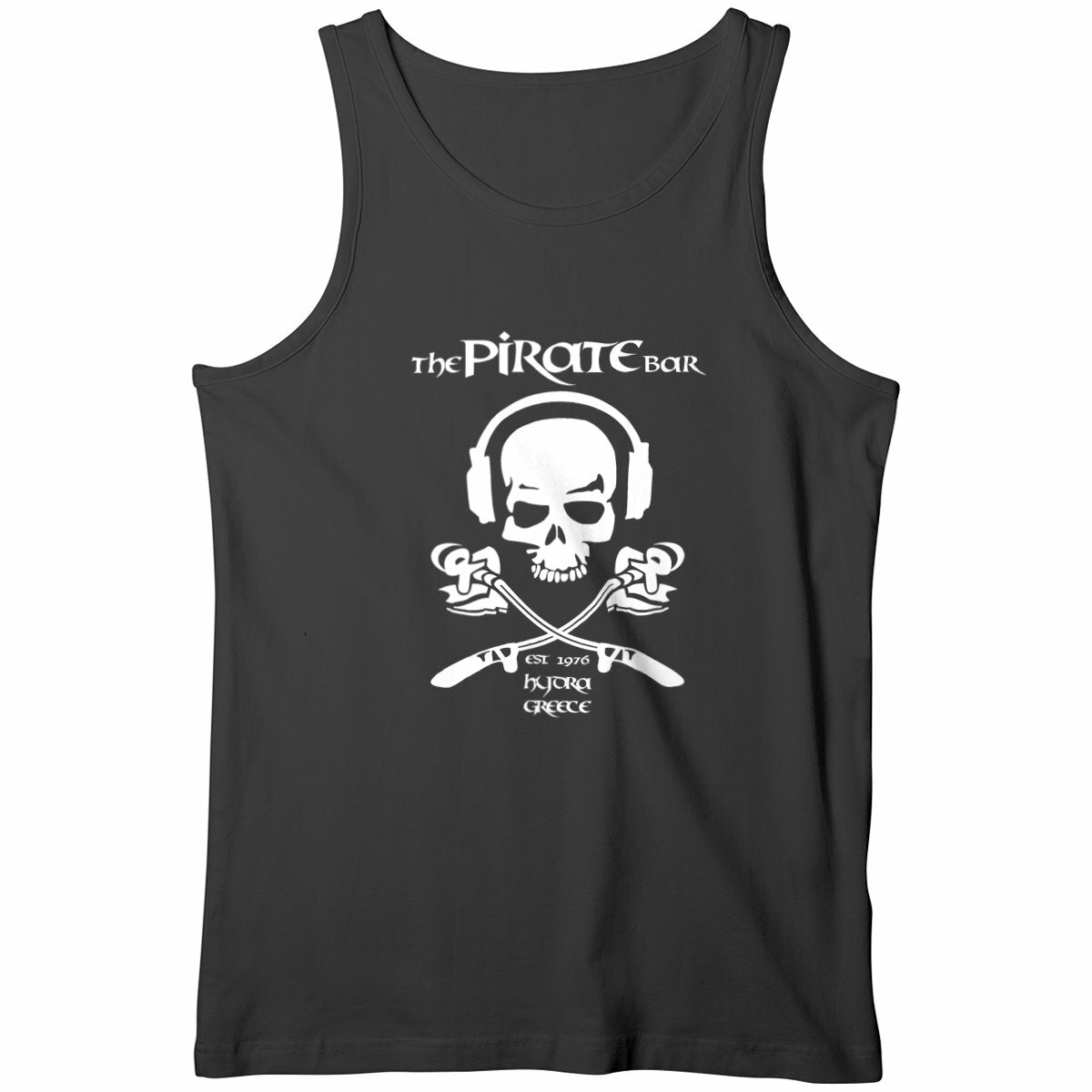 Men's Tank Top - front_black