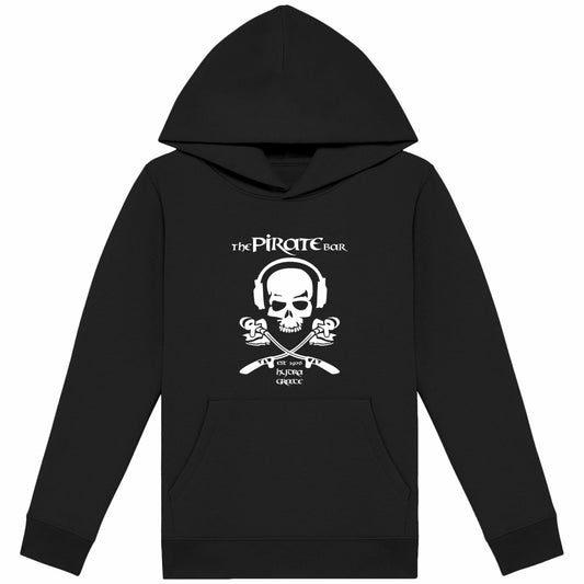 Lightweight Kids Hoodie - front_black