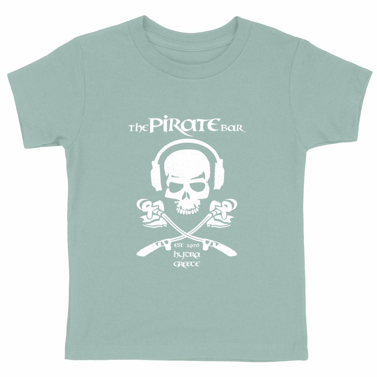 Heavyweight Kids T-shirt - front_green