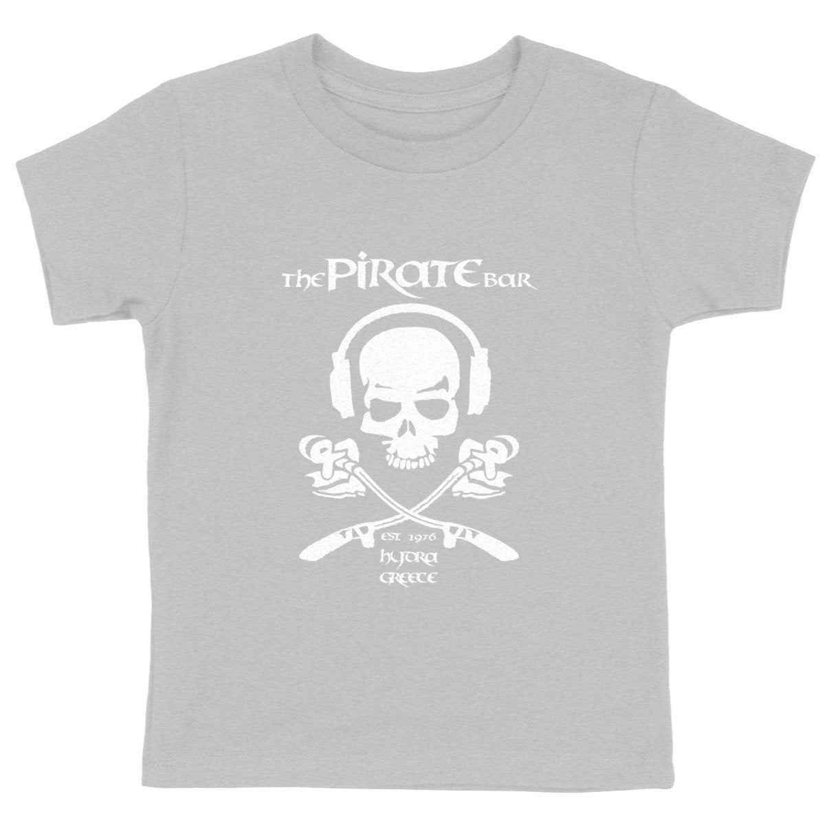 Heavyweight Kids T-shirt - front_heathergrey
