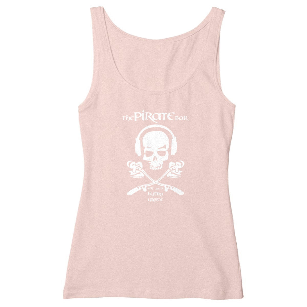 Women's Slim Fit Tank Top - front_heatherpink