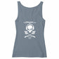 Women's Slim Fit Tank Top - front_mineralgrey