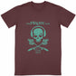 Turquoise Unisex Lightweight T-shirt - front_wine