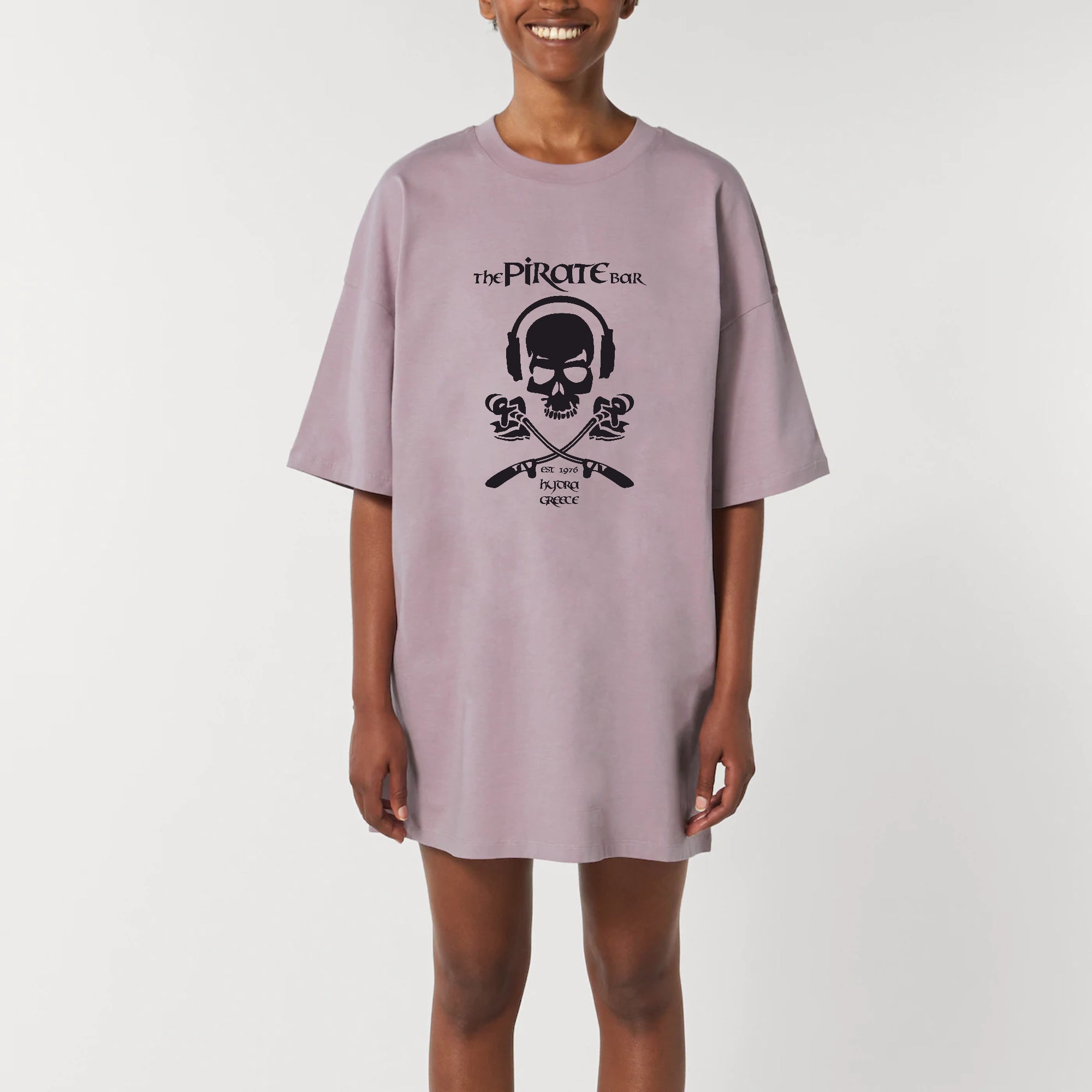 Graphic oversized 2024 t shirt dress